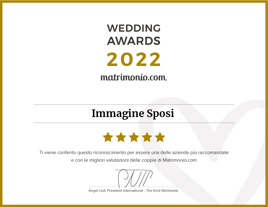 IMMAGINE SPOSI WEDDING AWARDS